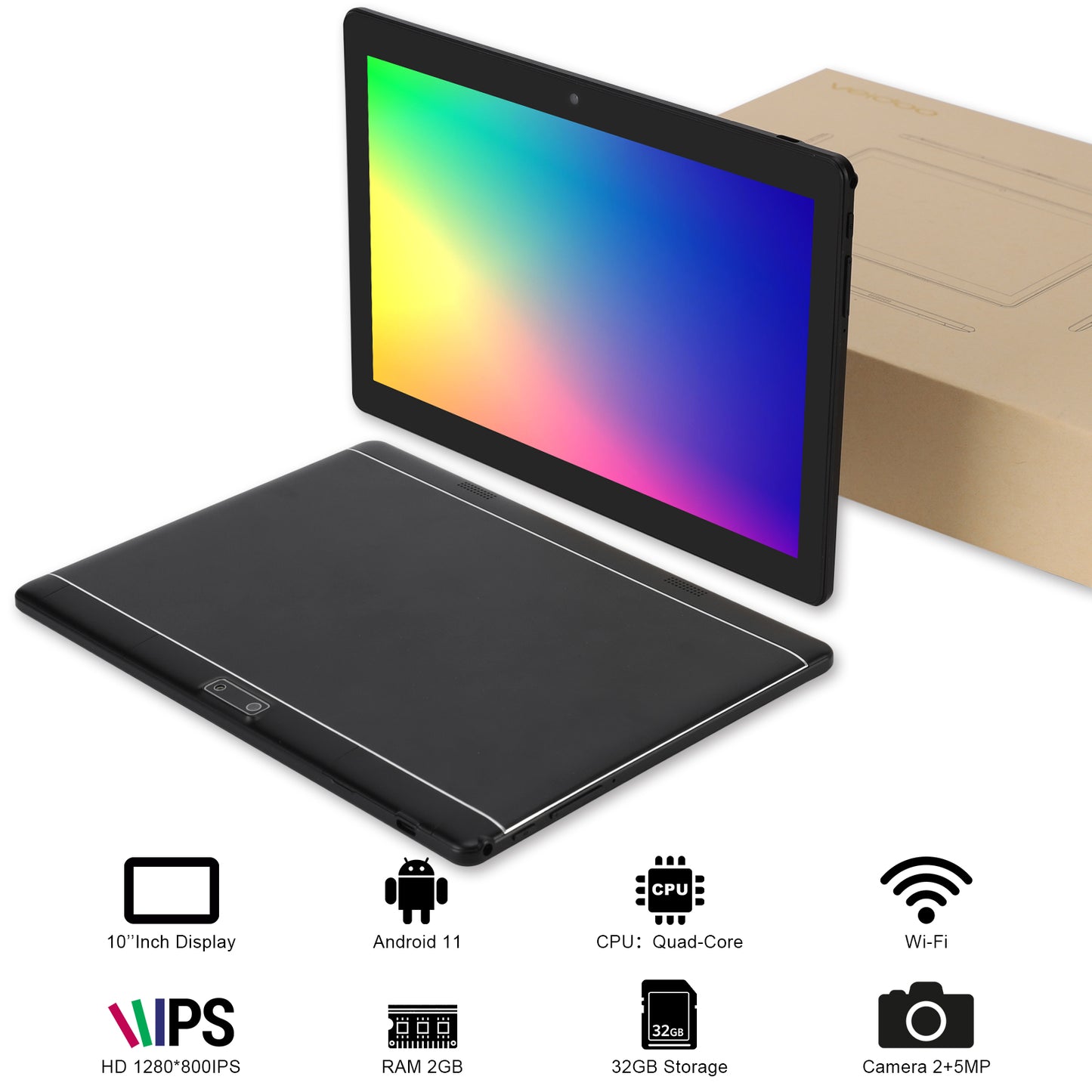 Veidoo 10 inch Android Tablet