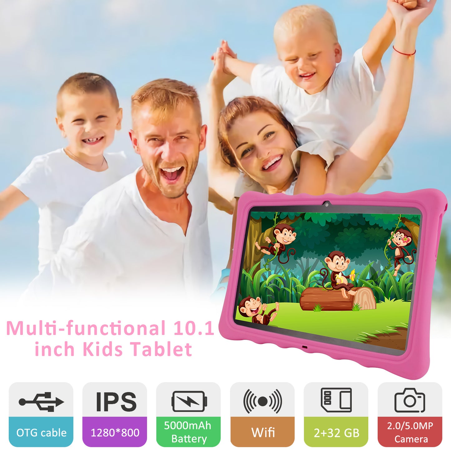 Veidoo 10 inch Kids Tablet