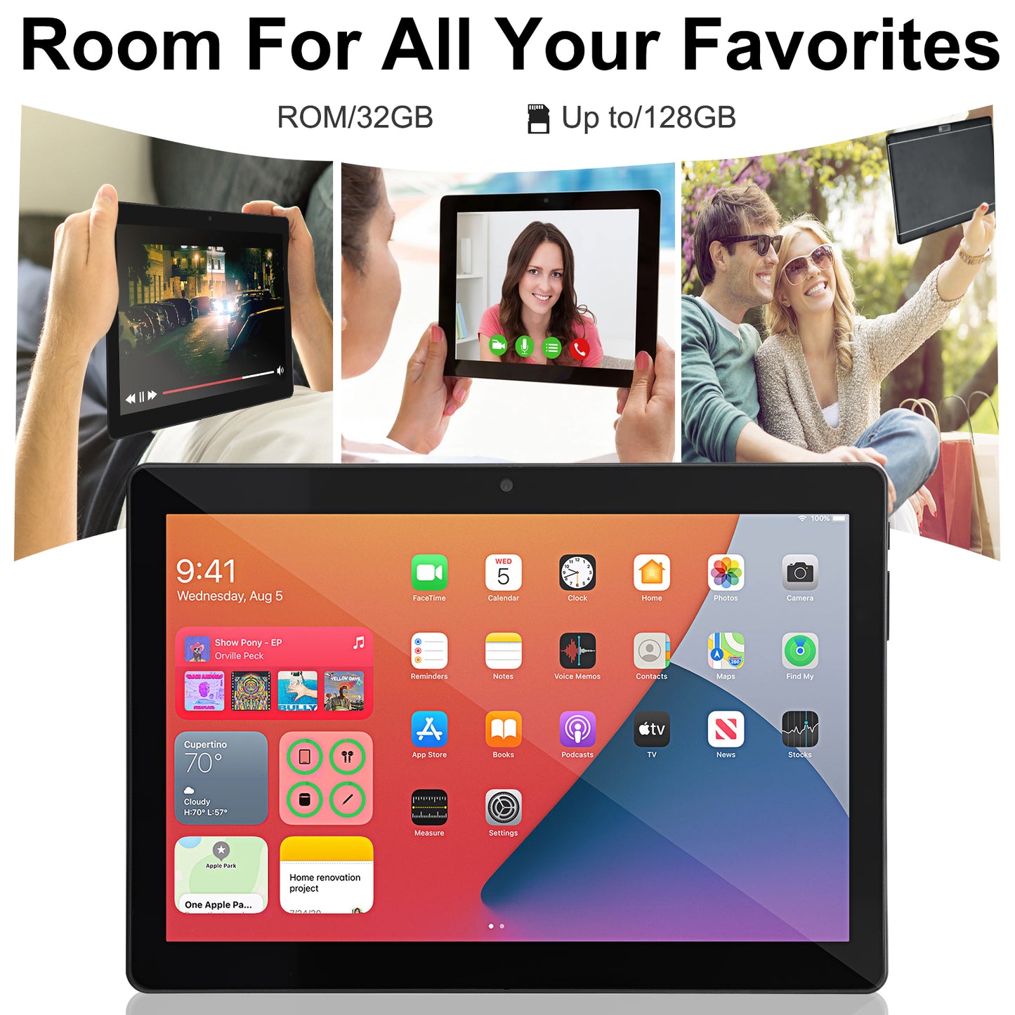 Veidoo 10 inch Android Tablet