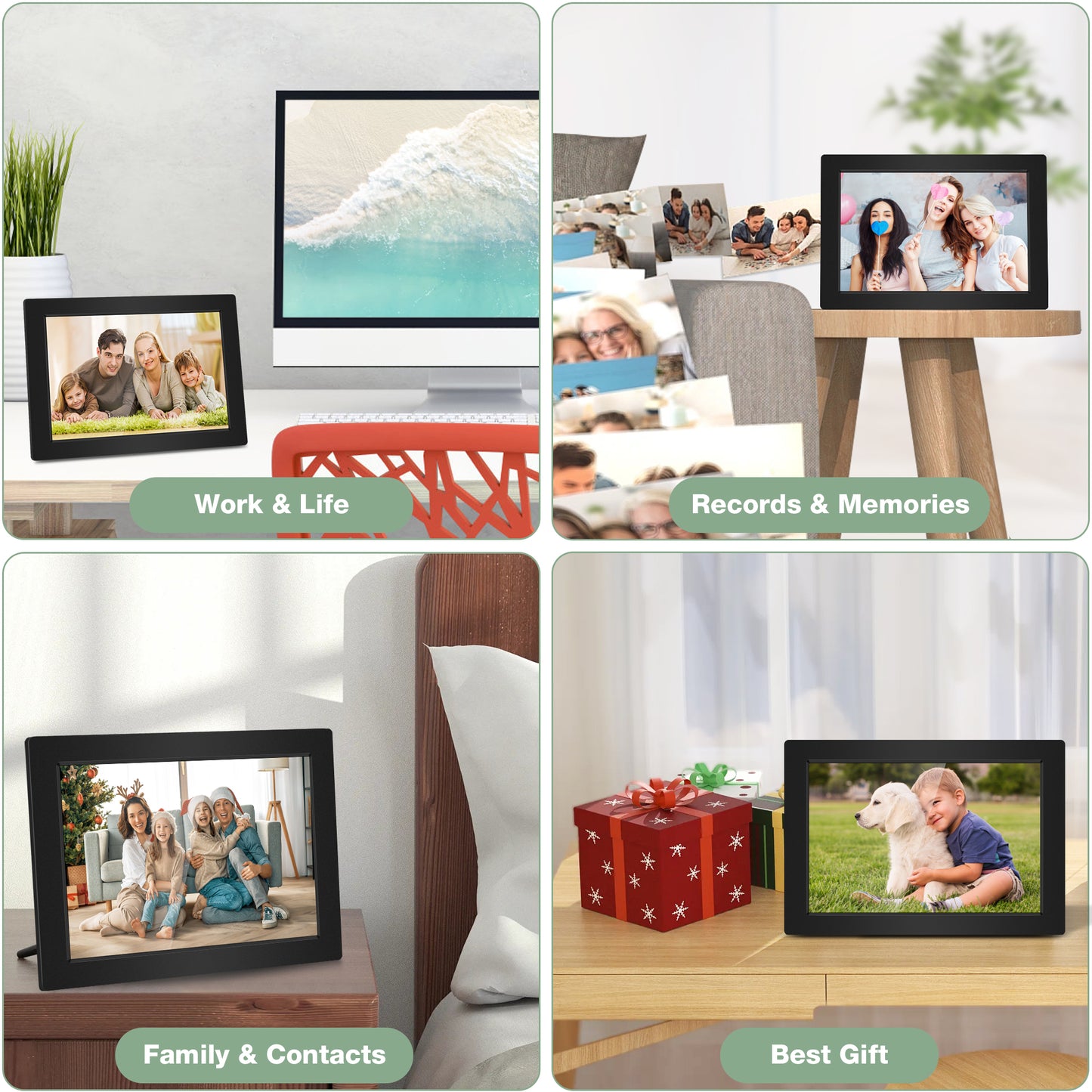 Veidoo 10.1 inch WiFi Cloud Digital Photo Frame