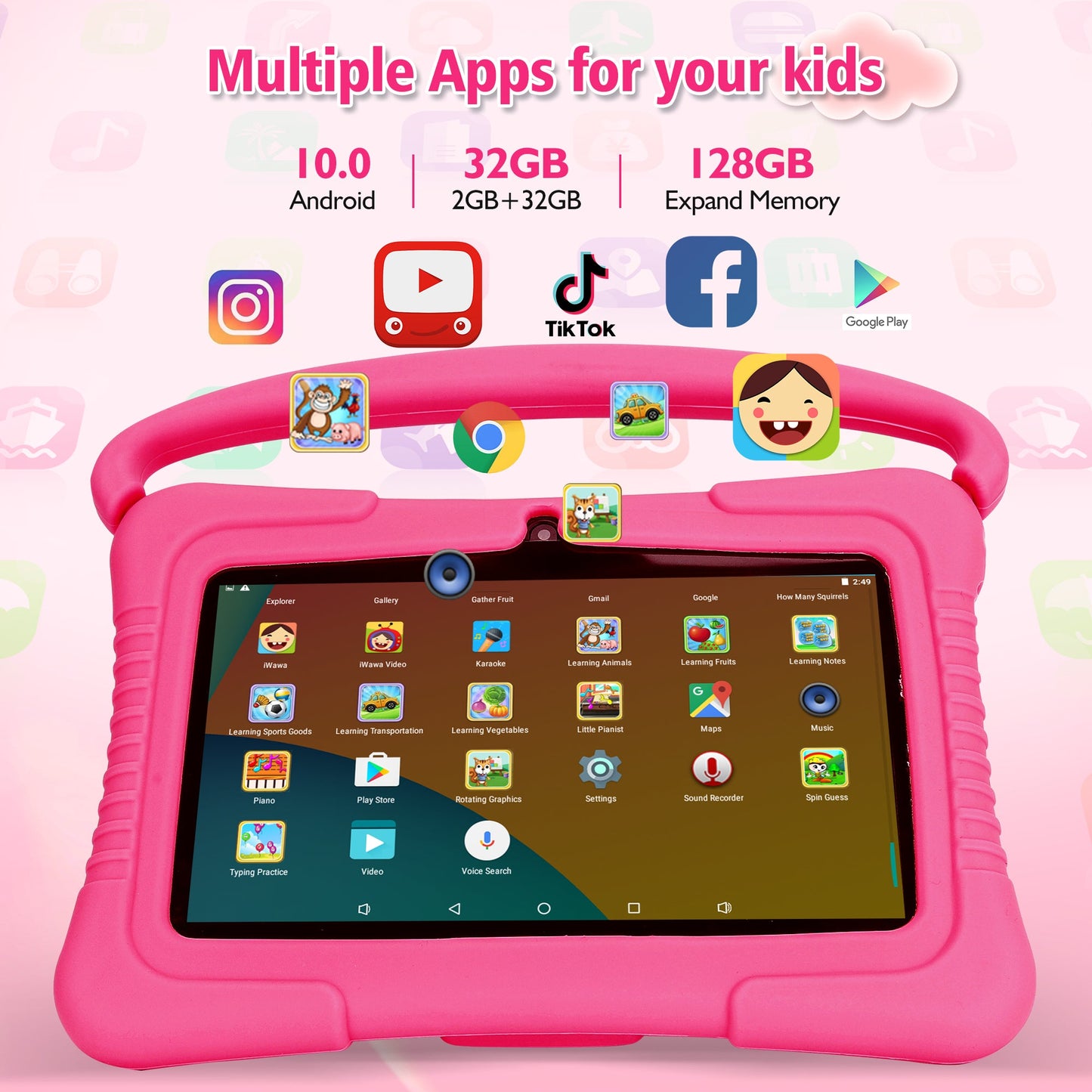 Veidoo 7 inch Kids Tablet