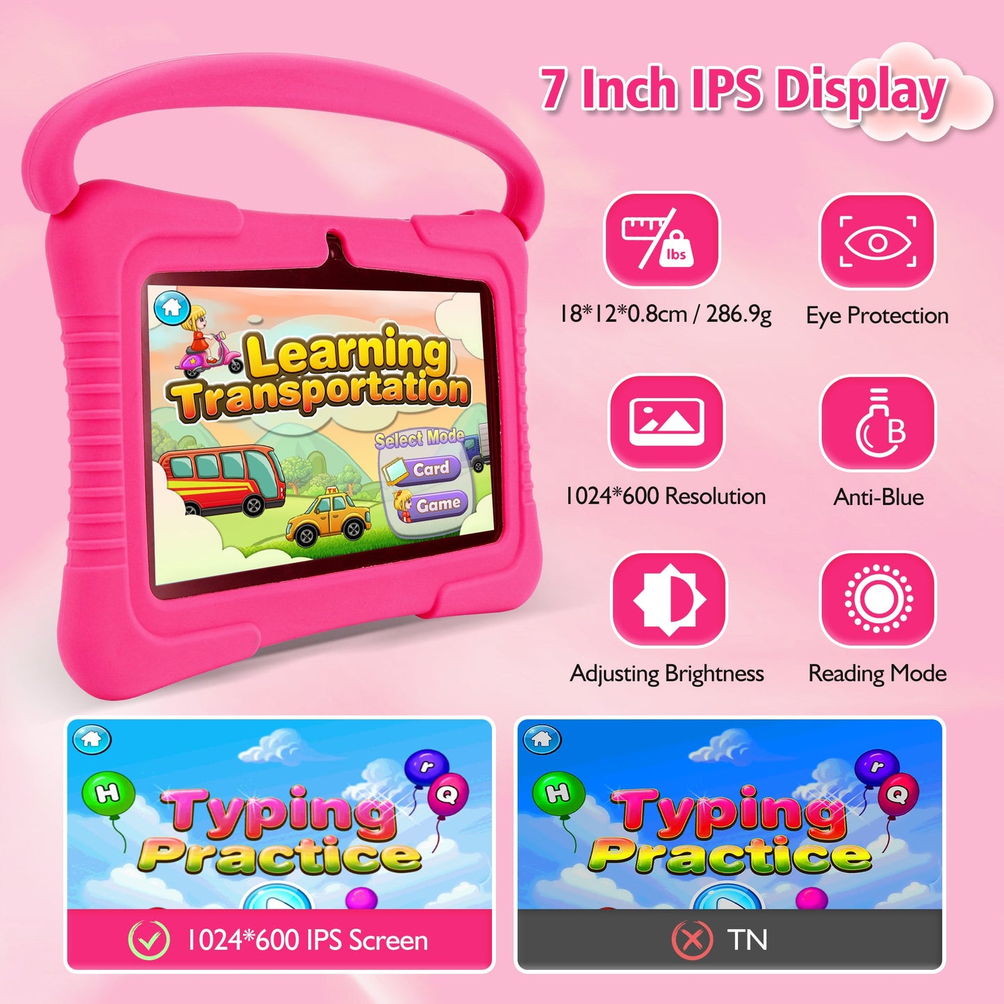 Veidoo 7 inch Kids Tablet