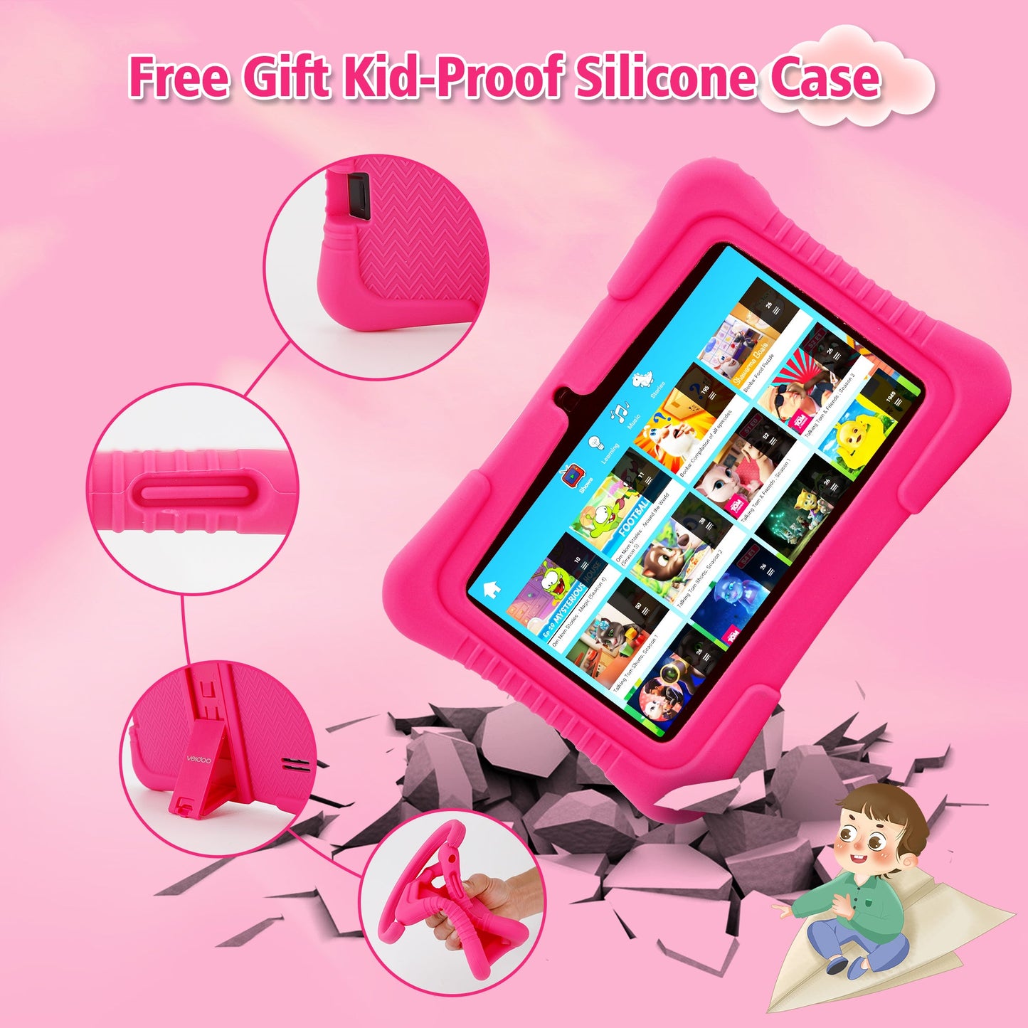 Veidoo 7 inch Kids Tablet